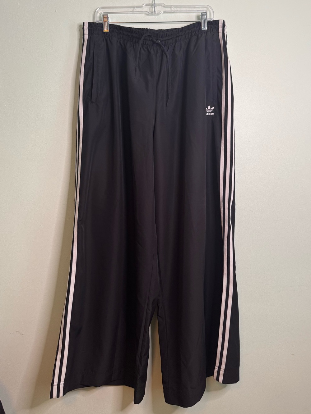 Adidas SOLD OUT Track Pants with White Side Stripes (XL)